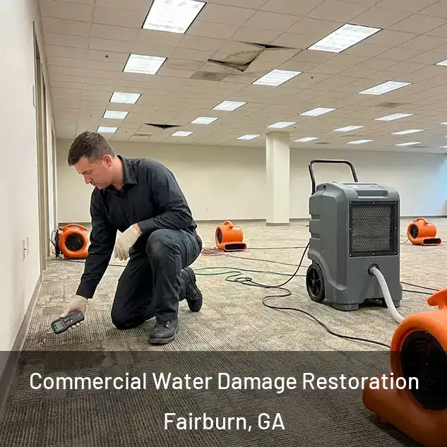  Commercial Water Damage Restoration Fairburn, GA