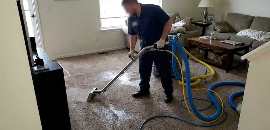 Flooded Basement Carpet Cleanup Fairburn