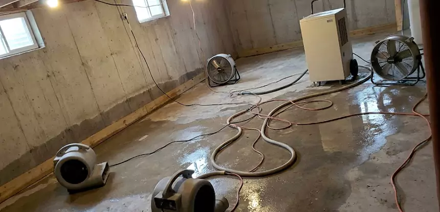 Large-Scale Water Damage Cleanup in Fairburn